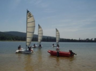 Cours particulier catamaran sur le lac